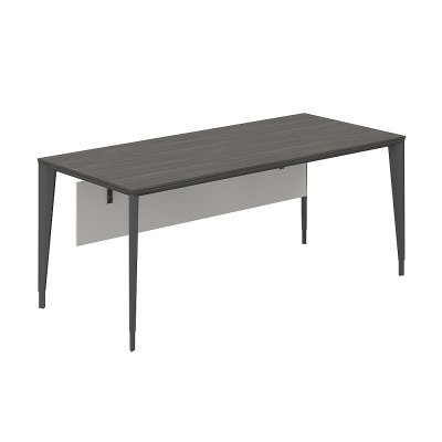 Стол руководителя 1800х800х740/ NZ-0101.BT.AN/ бренсон трюфель, мк антрацит