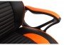 Геймерское кресло Woodville Leon черное / оранжевое - 6