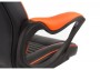 Геймерское кресло Woodville Leon черное / оранжевое - 8