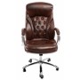 Кресло для руководителя Woodville Rich коричневое - 2