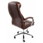 Кресло для руководителя Woodville Rich коричневое - 3