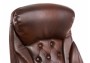 Кресло для руководителя Woodville Rich коричневое - 6