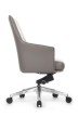 Кресло для персонала Riva Design Chair Rosso В1918 серая кожа - 2