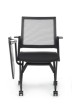 Конференц-кресло Riva Design Chair Moby D2002T черная ткань с пюпитром - 1