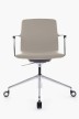 Кресло для персонала Riva Design Plaza-M FK004-B12 светло-серая кожа - 1
