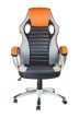 Геймерское кресло Riva Chair RCH 9292H+Чёрный/Оранжевый - 1