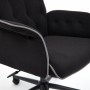Кресло для персонала TetChair Madrid черный флок - 5