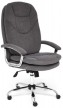 Кресло для руководителя TetChair Softy Lux серый флок