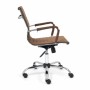 Кресло для персонала TetChair URBAN-LOW коричневый флок - 2
