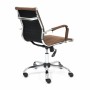Кресло для персонала TetChair URBAN-LOW коричневый флок - 3